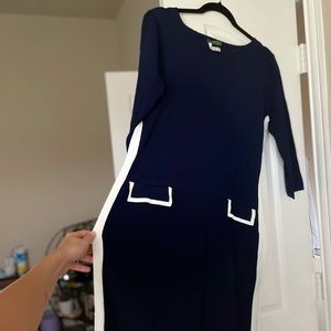 Navy Crayon Ralph Lauren Dress